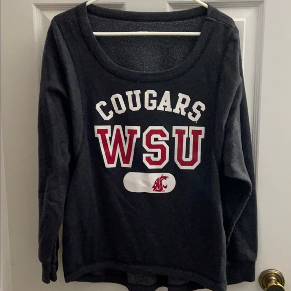 Super soft WSU sweater